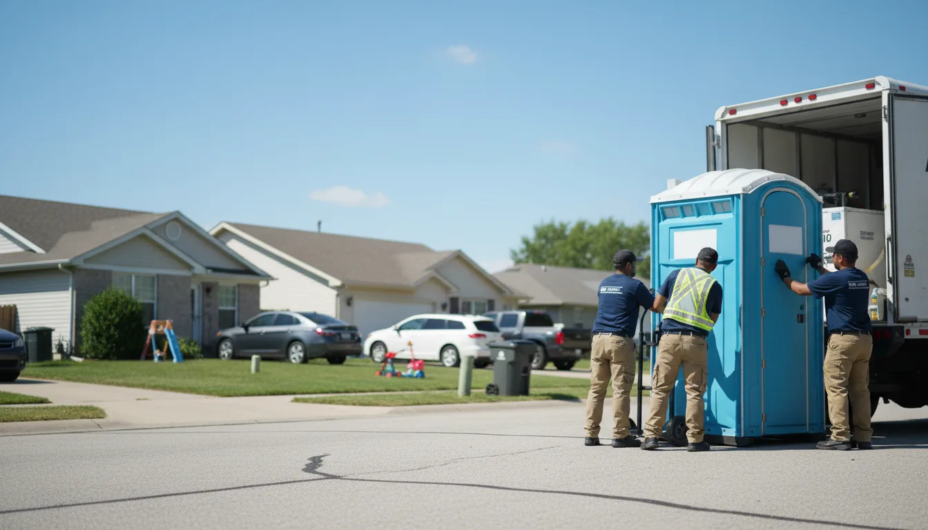 Standard Porta Potty Rentals in Hartsburg, IL near me